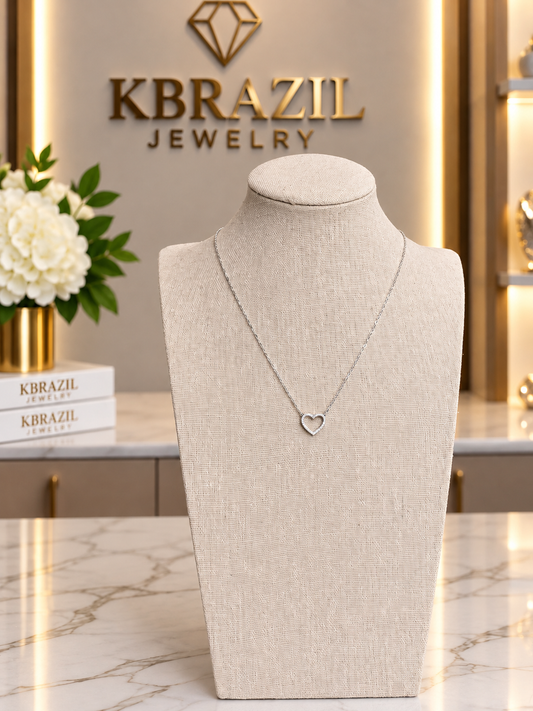 Timeless Open Heart Necklace