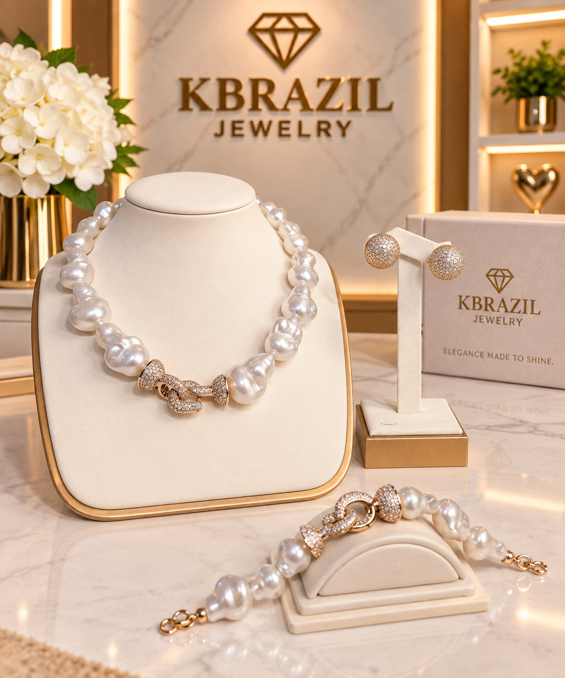 Baroque Pearl Statement Collection